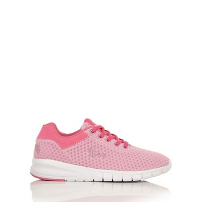 Pink and white 'Tydro' trainers